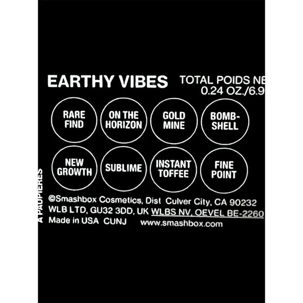 Smashbox Always On Mood Board Eye Shadow Palette Earthy Vibes NEW